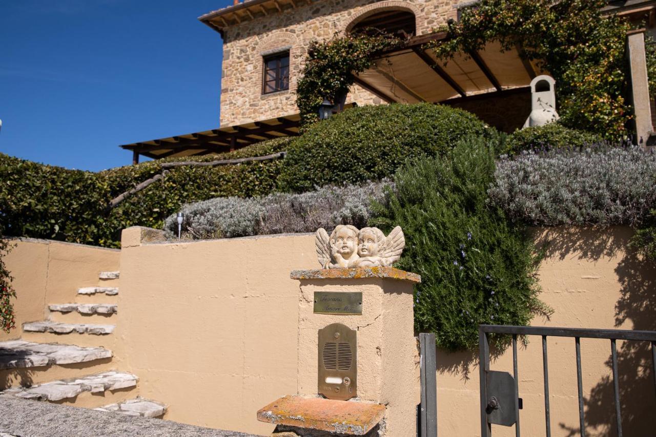 Toscana Amore Mio, Stunning View & 14Min Volterra Montecatini Val di Cecina Exterior photo
